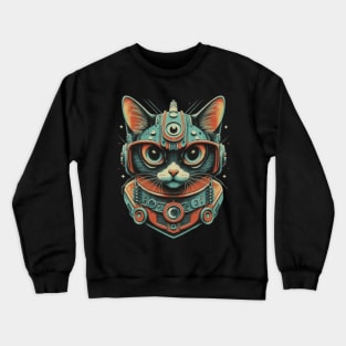 CyberCat Crewneck Sweatshirt